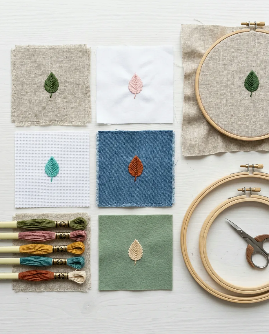 Best Fabric for Hand Embroidery and the One Beginners Should Skip