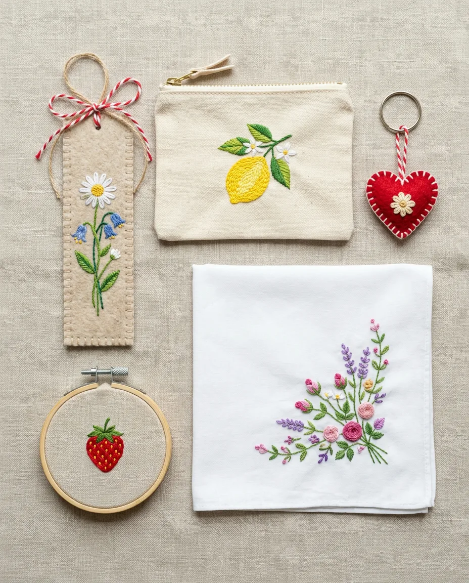 8 Last-Minute Embroidery Gifts You Can Finish in Under Two Hours