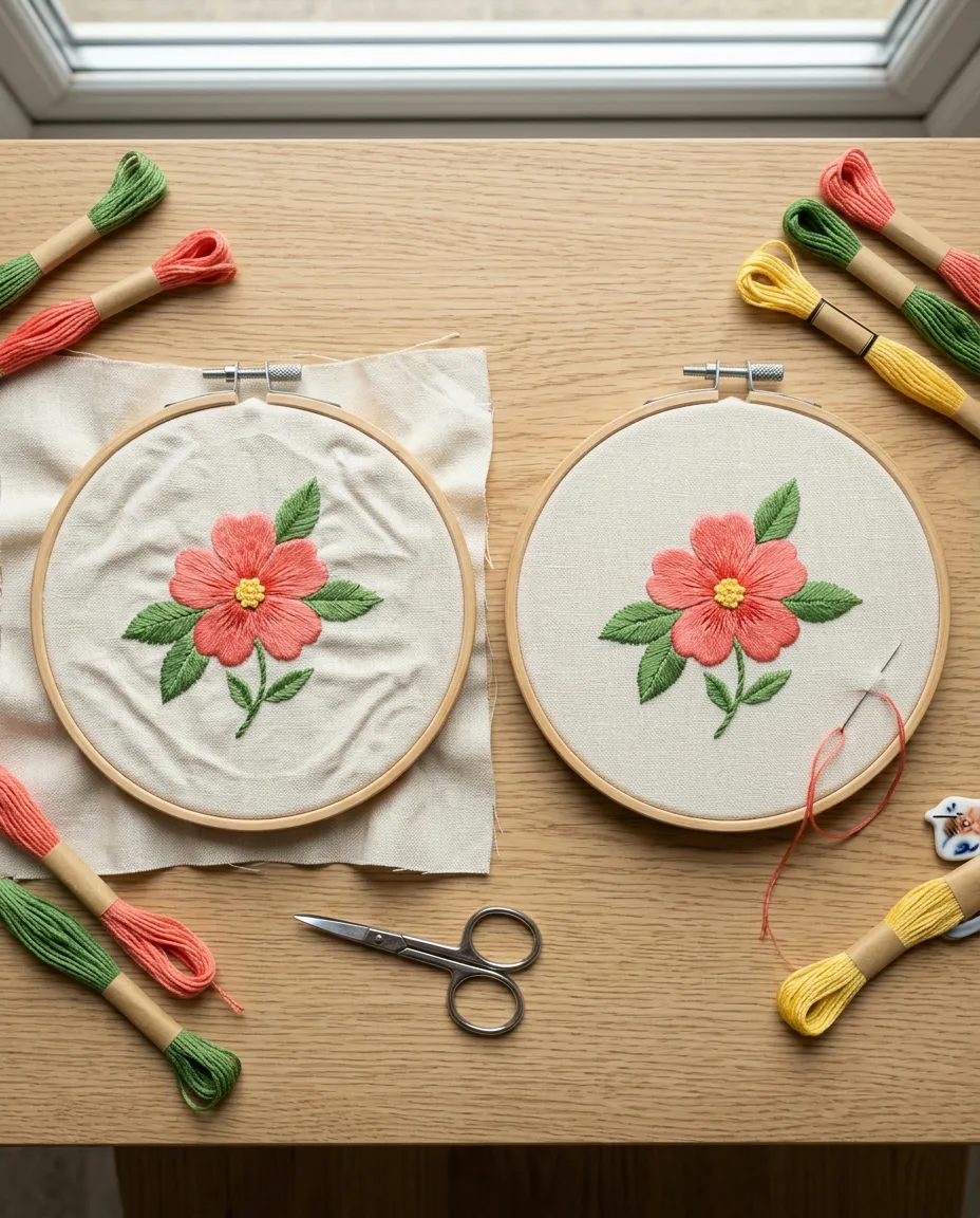 Why Your Embroidery Puckers and the Hooping Fix That Stops It
